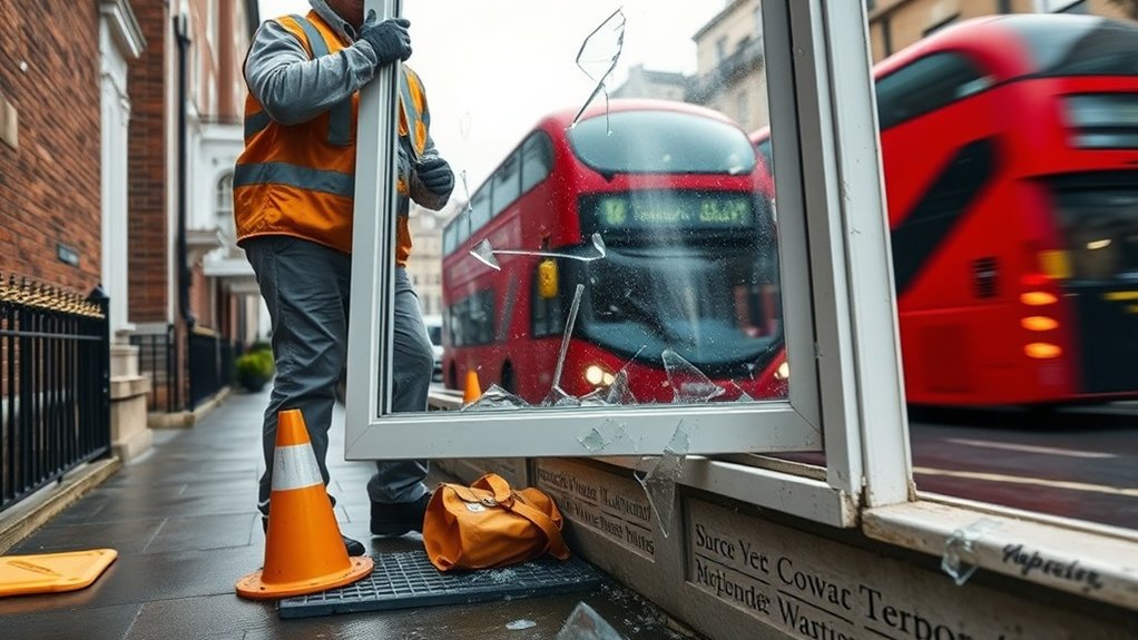 Broken Glass Replacement Roehampton