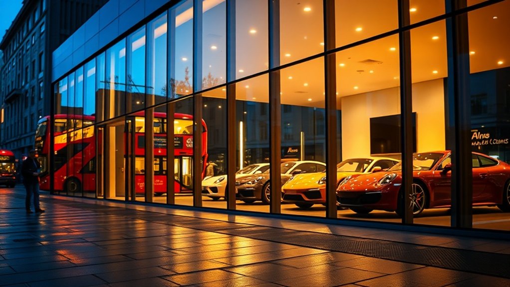 Car Showroom Glazing Roehampton