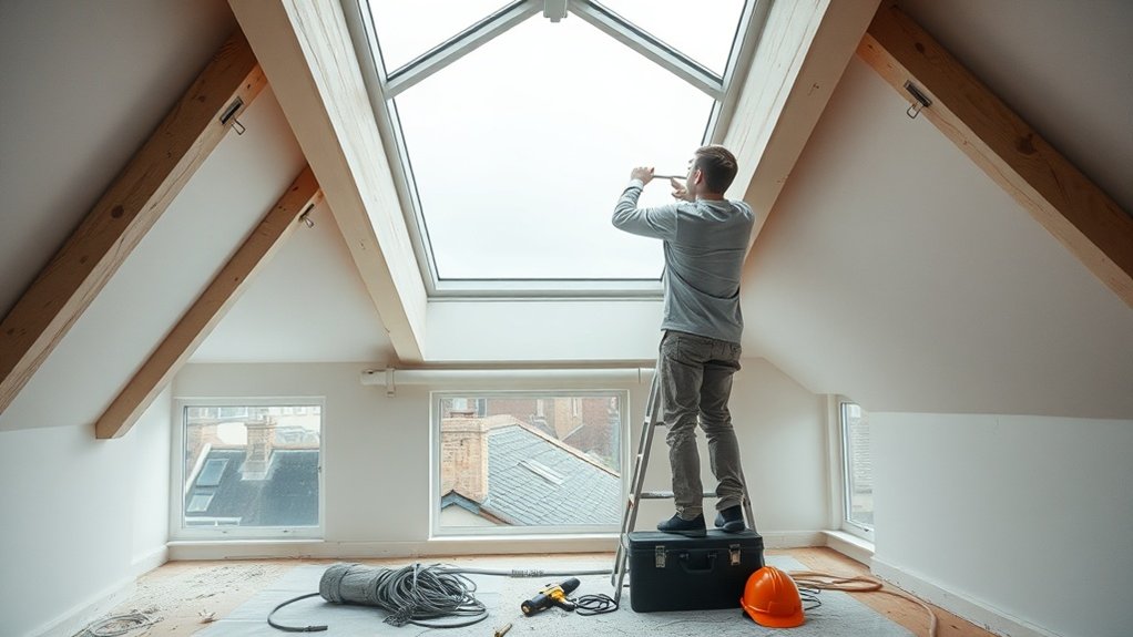 Electric Skylight Installation Roehampton
