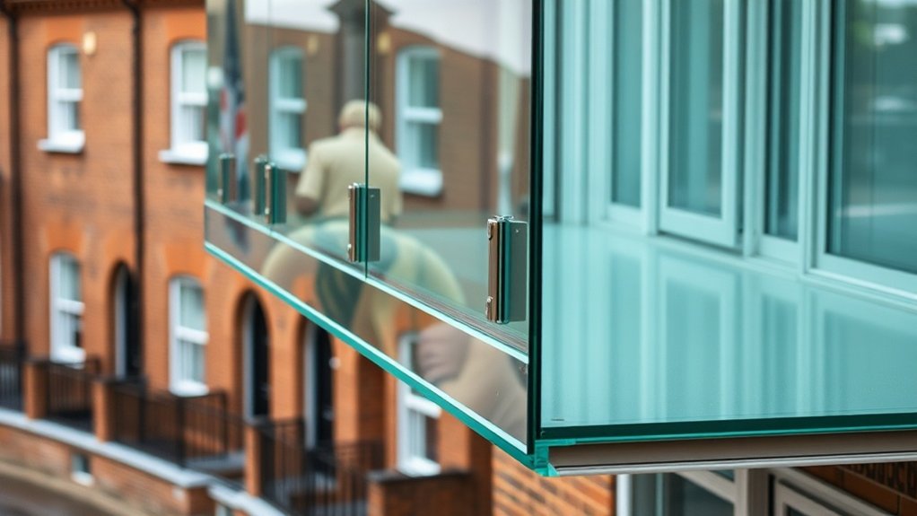 Glass Balcony Installation Roehampton