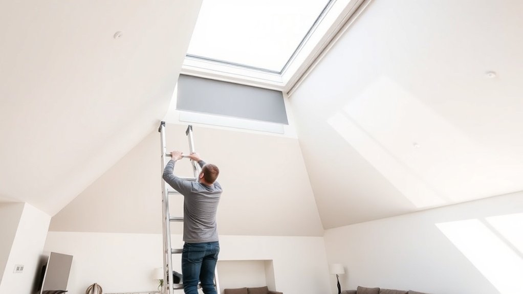 Skylight Blinds Installation Roehampton