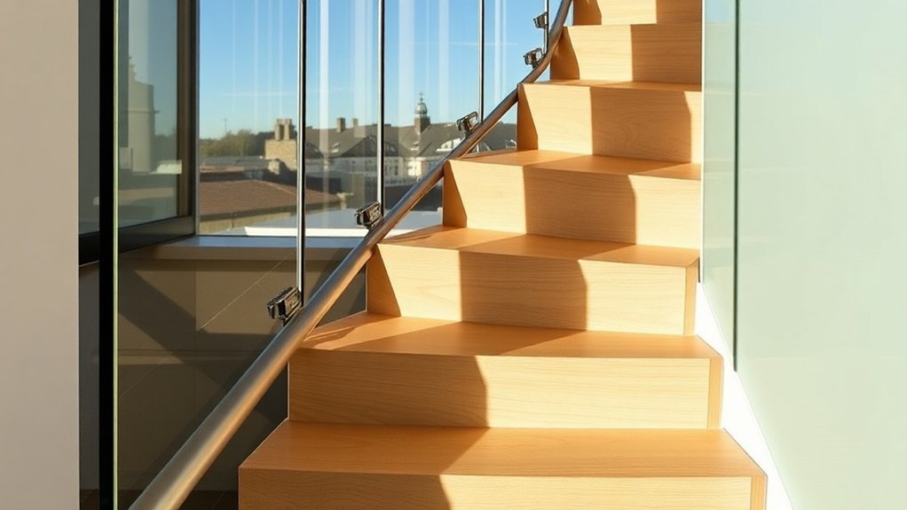 Staircase Glass Panels Roehampton